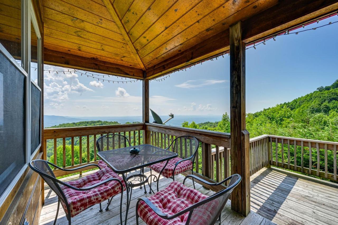 Warm And Cozy Cabin With Deck On Top Of The Blue Ridge Fancy Gap Екстериор снимка